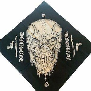 DemiGodz Skull Bandana Rap Hip Hop Detroit City De